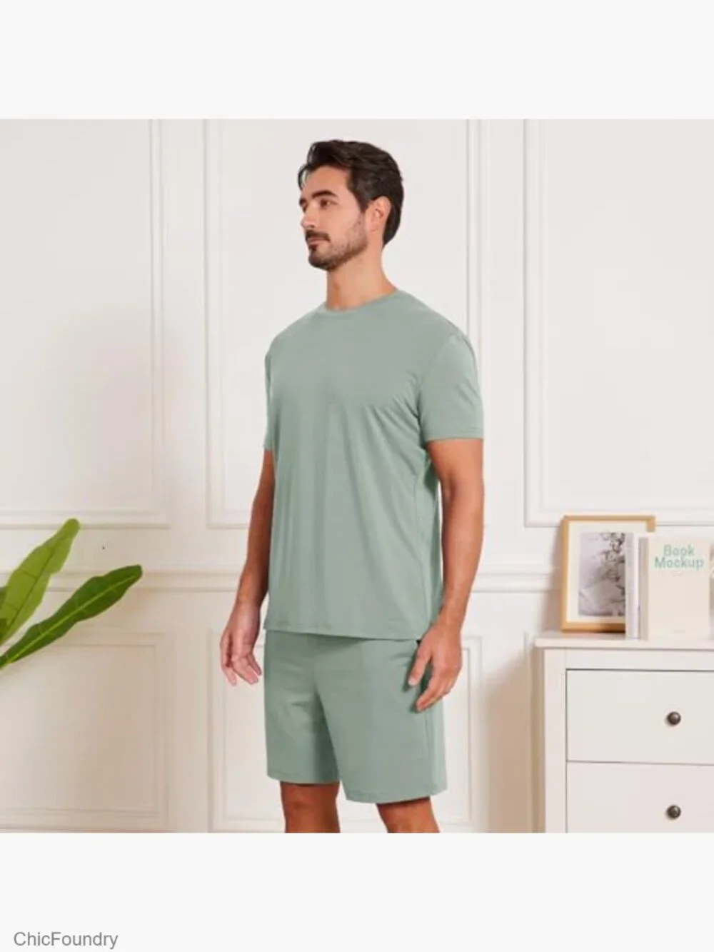 Men's Ultra Soft Bamboo Pajama Set - Lightweight Lounge Sleepwear